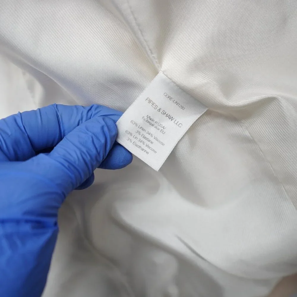 Veronica Beard Linen Upcollar Dickey Jacket Blazer Size 4 - Picture 8 of 15